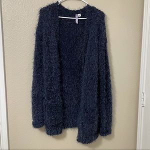 Fuzzy Francesca’s cardigan